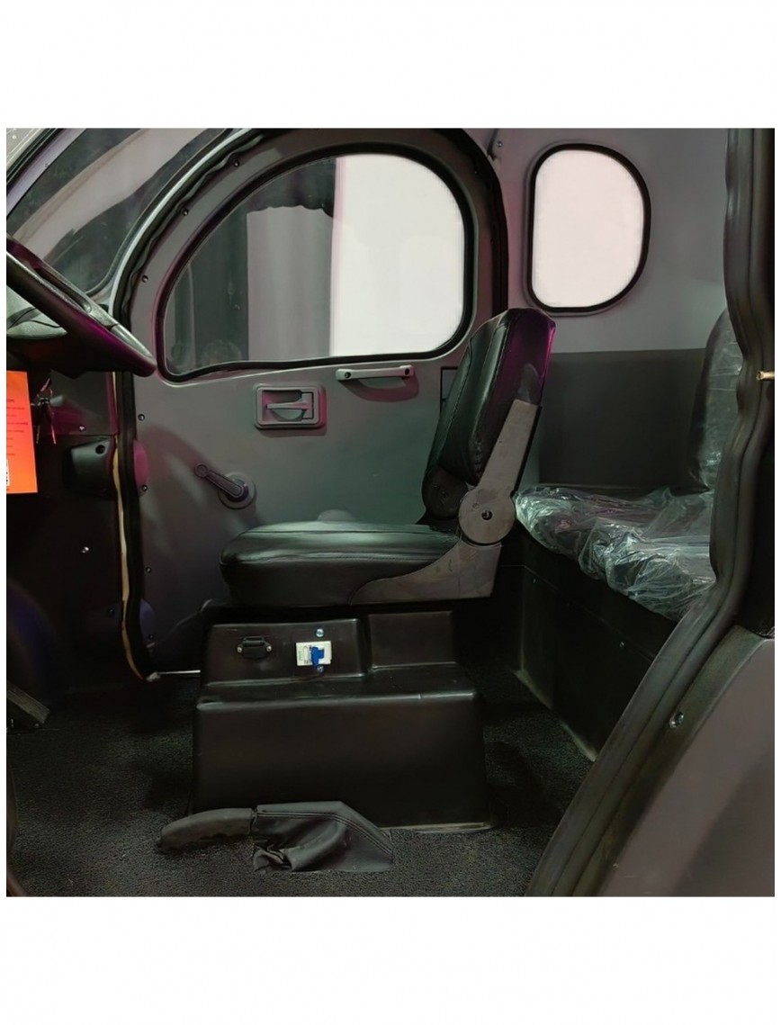 K5 Long E-Car 6 Akülü Elektrikli Motosiklet - Sarı/siyah